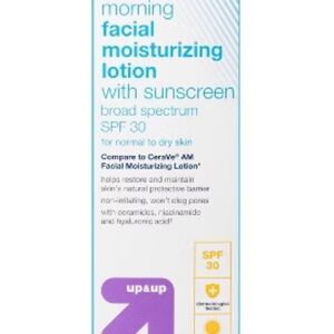 Up & Up Morning Facial Moisturizing Lotion with Sunscreen SPF 30